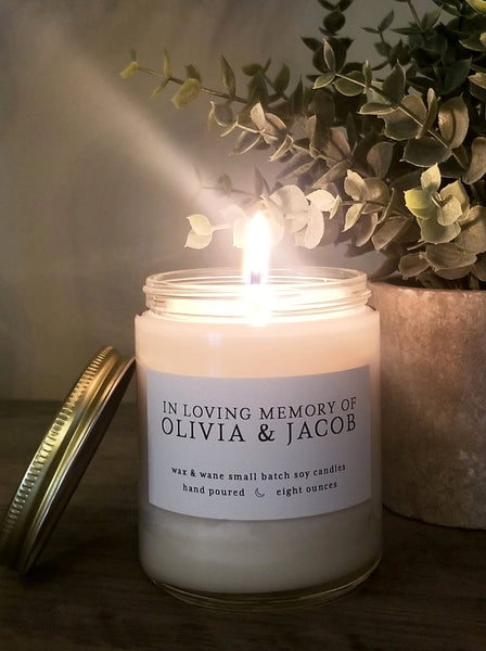 The Olivia & Jacob Candle