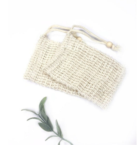 Sisal Soap Saver Pouch