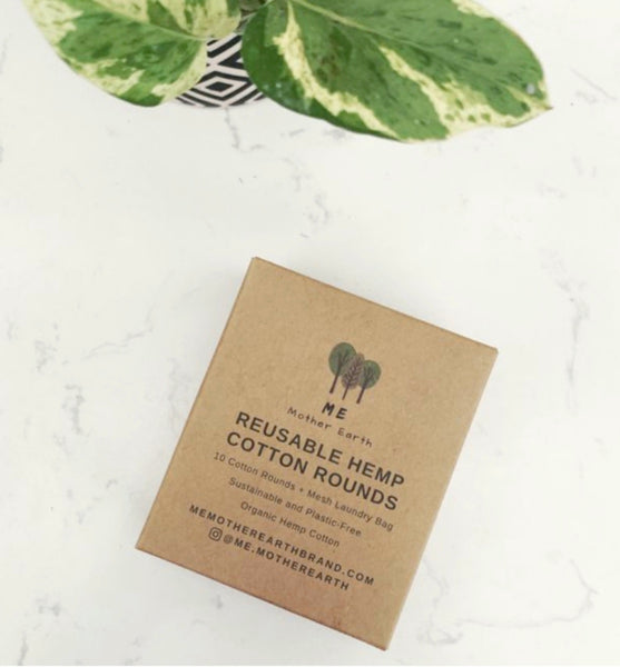 Reusable Hemp Cotton Rounds