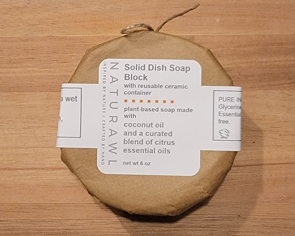 Rustic Solid Dish Soap Set