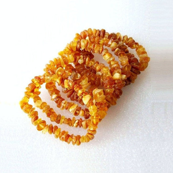 Baltic Amber Teething Baby Bracelet