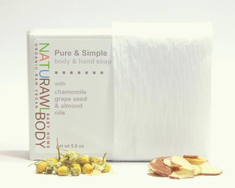 Pure & Simple Body + Hand Bar Soap