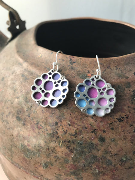 Sal'vij-Handcrafted Repurposed Bubble Earrings