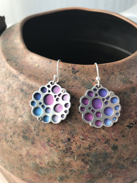 Sal'vij-Handcrafted Repurposed Bubble Earrings