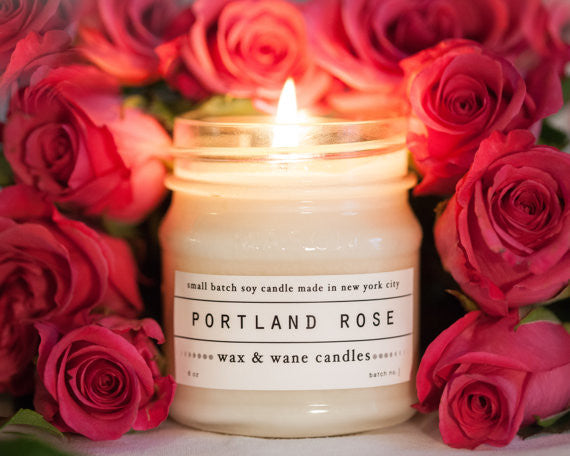 Portland Rose Soy Candle